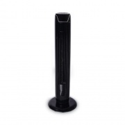 Alera 36" 3-Speed Oscillating Tower Fan with Remote Control, Plastic, Black (FAN363)