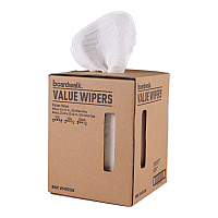 Boardwalk DRC Wipers, Centerpull, 10 x 12, White, 200/Carton (BWKV040CGW)