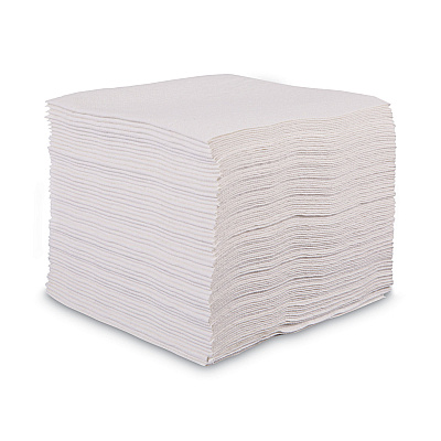 Boardwalk DRC Wipers, 12 x 13, White, 56 Bag, 18 Bags/Carton (BWKV040QPW)