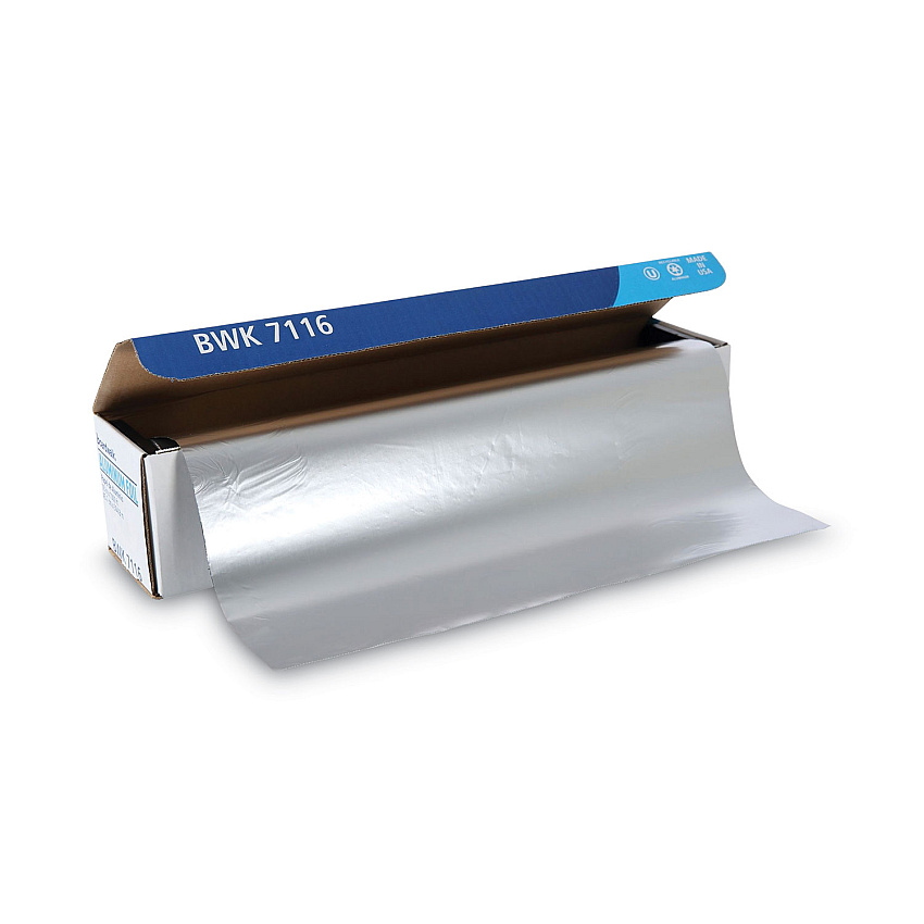 Boardwalk Standard Aluminum Foil Roll, 63 Gauge, 18" x 1,000 ft (BWK7116)