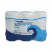 Boardwalk Disinfecting Wipes, 7 x 8, Fresh Scent, 75/Canister, 12 Canisters/Carton (454W753CT)