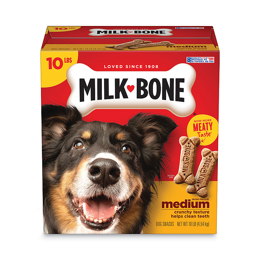 Milk-Bone Original Medium Sized Dog Biscuits, 10 lbs (SMU092501)