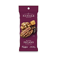 Sahale Snacks Glazed Mixes, Maple Cinnamon Pecan Walnut, 1.5 oz Pouch, 18/Carton (SMU00018)