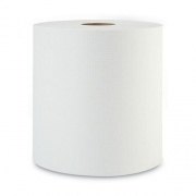 Boardwalk Hardwound Paper Towels, 1-Ply, 8" x 800 ft, White, 6 Rolls/Carton (6254B)