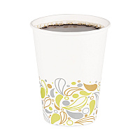 Boardwalk Deerfield Printed Paper Hot Cups, 12 oz, 50 Cups/Sleeve, 20 Sleeves/Carton (BWKDEER12HCUP)
