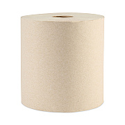 Boardwalk Green Xtra Roll Towels, 1-Ply, 8" x 800 ft, Natural, 6 Rolls/Carton (BWK32GREEN)