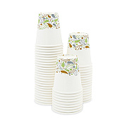 Boardwalk Deerfield Printed Paper Hot Cups, 10 oz, 50 Cups/Sleeve, 20 Sleeves/Carton (BWKDEER10HCUP)