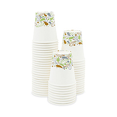 Boardwalk Deerfield Printed Paper Hot Cups, 10 oz, 50 Cups/Sleeve, 20 Sleeves/Carton (BWKDEER10HCUP)