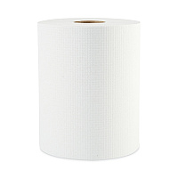Boardwalk Hardwound Paper Towels, 1-Ply, 8" x 600 ft, White, 2" Core, 12 Rolls/Carton (BWK6261B)