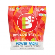 Boulder Clean Dishwasher Detergent Power Packs, Citrus Zest, 48 Tab Pouch (003663EA)