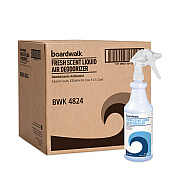 Boardwalk Fresh Scent Air Freshener, 32 oz Spray Bottle, 12/Carton (BWK4824)