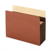 Universal Redrope Expanding File Pockets, 7" Expansion, Letter Size, Brown, 5/Box (17562)