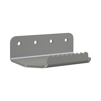 HON Hands-Free No-Touch Door Foot-Pull, 5 x 3.75 x 1.5, Titanium, 15/Pack (HONFTPULL15P8V)