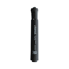 Universal Chisel Tip Permanent Marker Value Pack, Broad Chisel Tip, Black, 36/Pack (UNV07050)