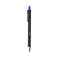 Universal Ballpoint Pen, Retractable, Medium 1 mm, Blue Ink, Blue Barrel, Dozen (UNV15511)