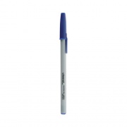 Universal Ballpoint Pen Value Pack, Stick, Medium 1 mm, Blue Ink, Gray Barrel, 60/Pack (15614)