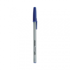 Universal Ballpoint Pen Value Pack, Stick, Medium 1 mm, Blue Ink, Gray Barrel, 60/Pack (15614)
