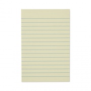 Universal Recycled Self-Stick Note Pads, Note Ruled, 4" x 6", Yellow, 100 Sheets/Pad, 12 Pads/Pack (28073)