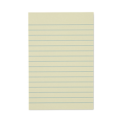 Universal Recycled Self-Stick Note Pads, Note Ruled, 4" x 6", Yellow, 100 Sheets/Pad, 12 Pads/Pack (UNV28073)