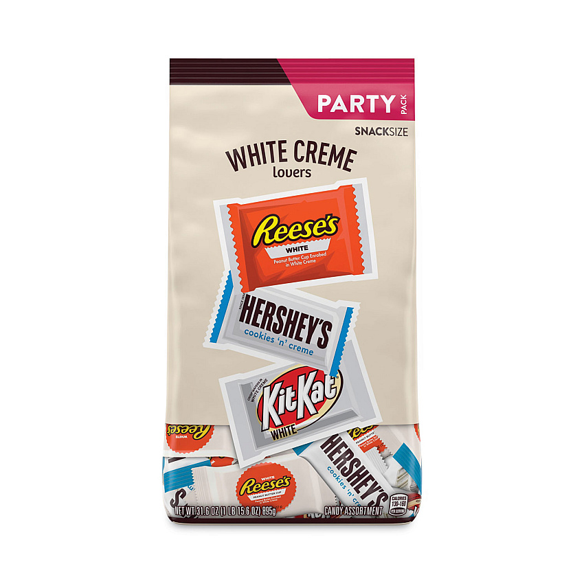 Hershey's All Time Greats White Variety Pack, Assorted, 31.6 oz Bag, 64 Pieces/Bag (GRR24600353)