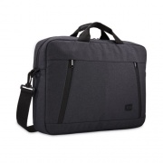 Case Logic Huxton 15.6" Laptop Attache, Fits Devices Up to 15.6", Polyester, 16.3 x 2.8 x 12.4, Black (3204653)