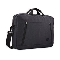 Case Logic Huxton 15.6" Laptop Attache, Fits Devices Up to 15.6", Polyester, 16.3 x 2.8 x 12.4, Black (CLG3204653)