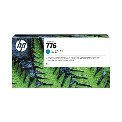 HP 776 (HEW1XB09A) Cyan Original DesignJet Ink Cartridge