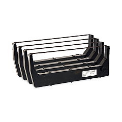 Printronix 255049402 Ribbon, Black, 4/Pack