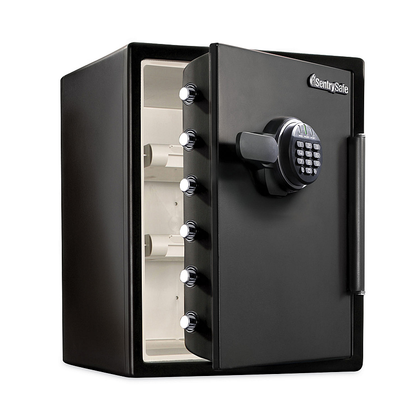 Sentry Safe Fire-Safe with Digital Keypad Access, 2 cu ft, 18.67w x 19.38d x 23.88h, Black (SENSFW205EVB)