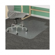 deflecto SuperMat Frequent Use Chair Mat for Medium Pile Carpet, 46 x 60, Wide Lipped, Clear (CM14432F)