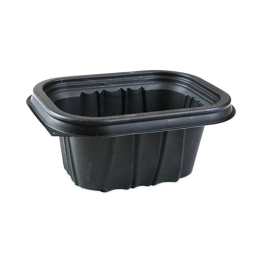 Pactiv Evergreen EarthChoice Entree2Go Takeout Container, 12 oz, 5.65 x 4.25 x 2.57, Black, Plastic, 600/Carton (PCTYCNB6X412000)