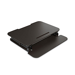 NXT Technologies Adjustable Sit/Stand Workstation Riser, 35" x 32" x 5.9" to 19.6", Black (NXT50710)