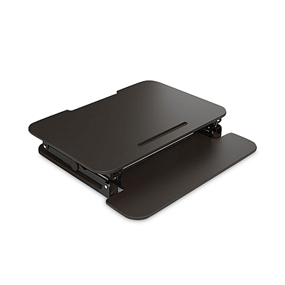NXT Technologies Adjustable Sit/Stand Workstation Riser, 35" x 32" x 5.9" to 19.6", Black (UN50710)