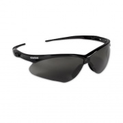 KleenGuard V30 Nemesis Safety Glasses, Black Frame, Smoke Anti-Fog Lens (22475)