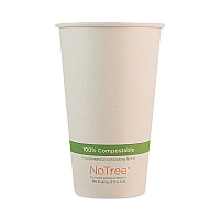 World Centric NoTree Paper Hot Cups, 16 oz, Natural, 1,000/Carton (WORCUSU16)