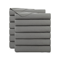 Cozy Soft Polar Fleece Throw 50x60 Grey (12pk), Case Of 12 (FLC-PLR-5060-GY-CS)
