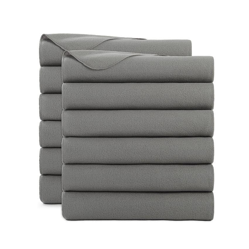 Cozy Soft Polar Fleece Throw 50x60 Grey (12pk), Case Of 12 (FLC-PLR-5060-GY-CS)