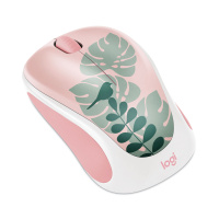Logitech Design Collection Wireless Optical Mouse, 2.4 GHz Frequency/33 ft Wireless Range, Left/Right Hand Use, Chirpy Bird (LOG910006114)