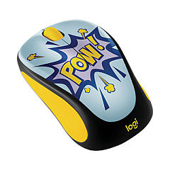 Logitech Design Collection Wireless Optical Mouse, 2.4 GHz Frequency/33 ft Wireless Range, Left/Right Hand Use, Pow (LOG910006122)