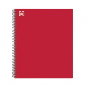 TRU RED Premium Three-Subject Notebook, Medium/College Rule, Red Cover, 11 x 8.5, 138 Micro-Perforated Sheets (58361MCC)
