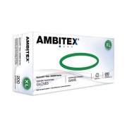 AMBITEX EconoFit Plus Powder-Free Polyethylene Gloves, X-Large, Clear, 200/Pack, 10 Packs/Carton (EFXL2000)