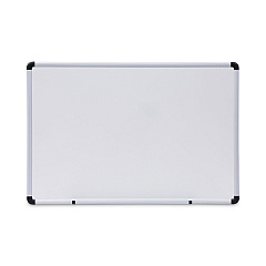 Universal Modern Melamine Dry Erase Board with Aluminum Frame, 36 x 24, White Surface (UNV43723)