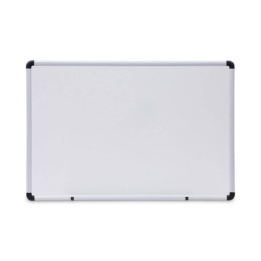 Universal Modern Melamine Dry Erase Board with Aluminum Frame, 36 x 24, White Surface (UNV43723)