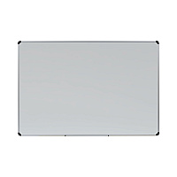 Universal Magnetic Steel Dry Erase Marker Board, 72 x 48, White Surface, Aluminum/Plastic Frame (UNV43735)