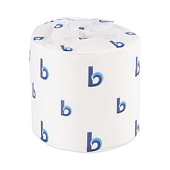 Boardwalk 1-Ply Toilet Tissue, Septic Safe, White, 1,000 Sheets, 96 Rolls/Carton (BWK6170B)