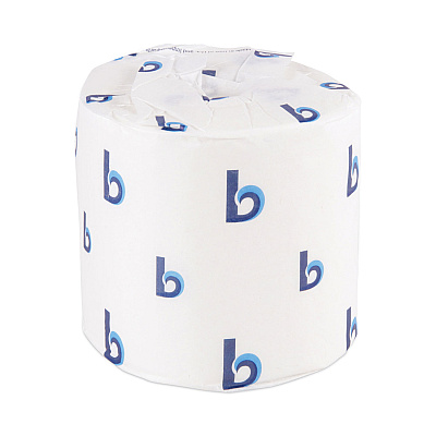 Boardwalk 1-Ply Toilet Tissue, Septic Safe, White, 1,000 Sheets, 96 Rolls/Carton (BWK6170B)
