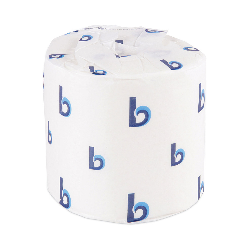 Boardwalk 1-Ply Toilet Tissue, Septic Safe, White, 1,000 Sheets, 96 Rolls/Carton (BWK6170B)