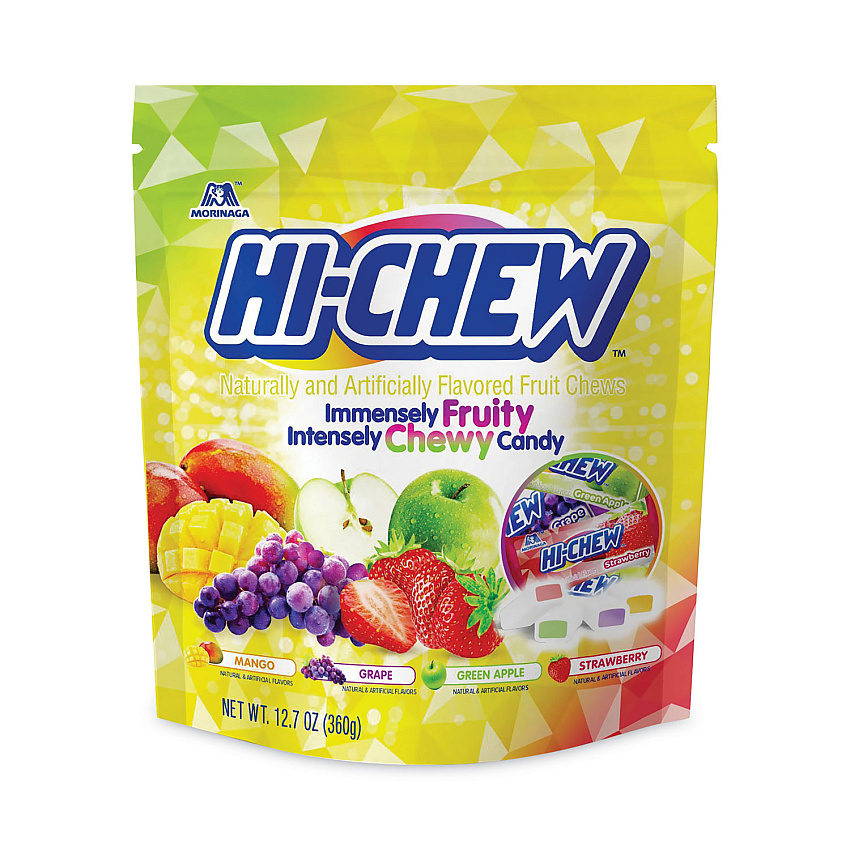Hi-Chew Fruit Chews, Original, 12.7 oz, 3/Carton (GRR20902502)