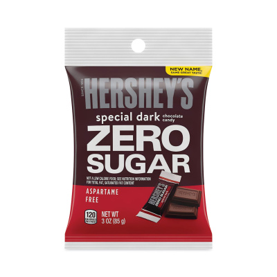 Hershey's Miniatures Special Dark Sugar-Free Chocolate, 3 oz Bag, 12 Bags/Pack, Delivered in 1-4 Business Days (24601030)
