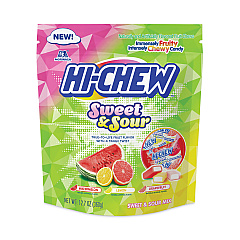 Hi-Chew Fruit Chews, Sweet and Sour, 12.7 oz, 3/Pack (GRR20902640)